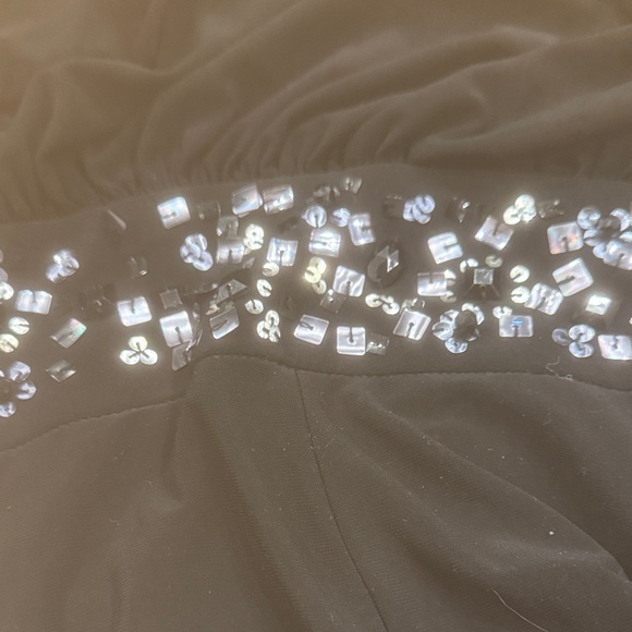 Dress Barn Black Dress with Embellished Detail - Picture 6 of 7